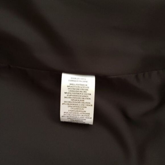 Helmut Lang Paneled Sheath Abstract Lined Round Neck Sleeveless Dress - Picture 12 of 13